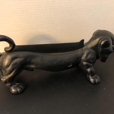 Heavy Cast Iron Boot/Shoe Scraper Door Stop -Lot 152