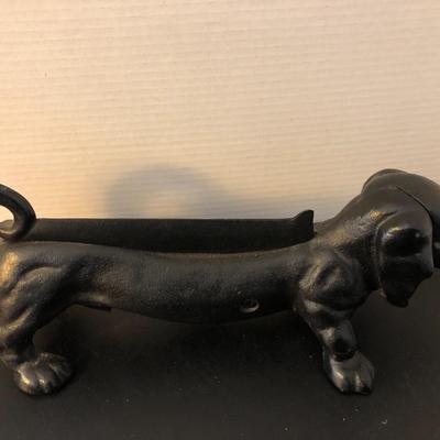 Heavy Cast Iron Boot/Shoe Scraper Door Stop -Lot 152