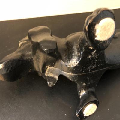 Heavy Cast Iron Boot/Shoe Scraper Door Stop -Lot 152