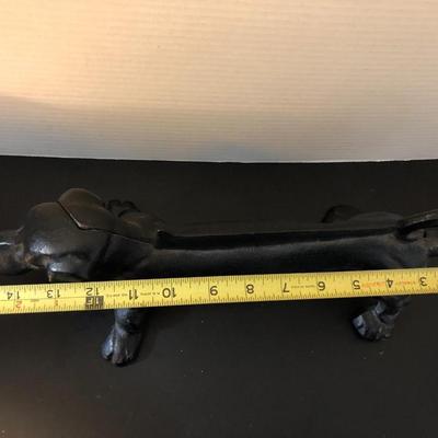 Heavy Cast Iron Boot/Shoe Scraper Door Stop -Lot 152