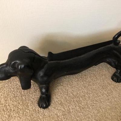 Heavy Cast Iron Boot/Shoe Scraper Door Stop -Lot 152