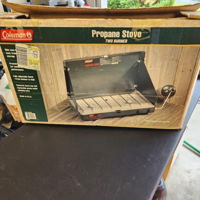 Coleman Propane Stove like new