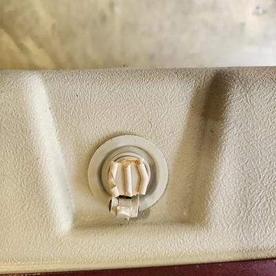 Vintage Coleman Steel Belted 80 Cooler Burgundy 1988