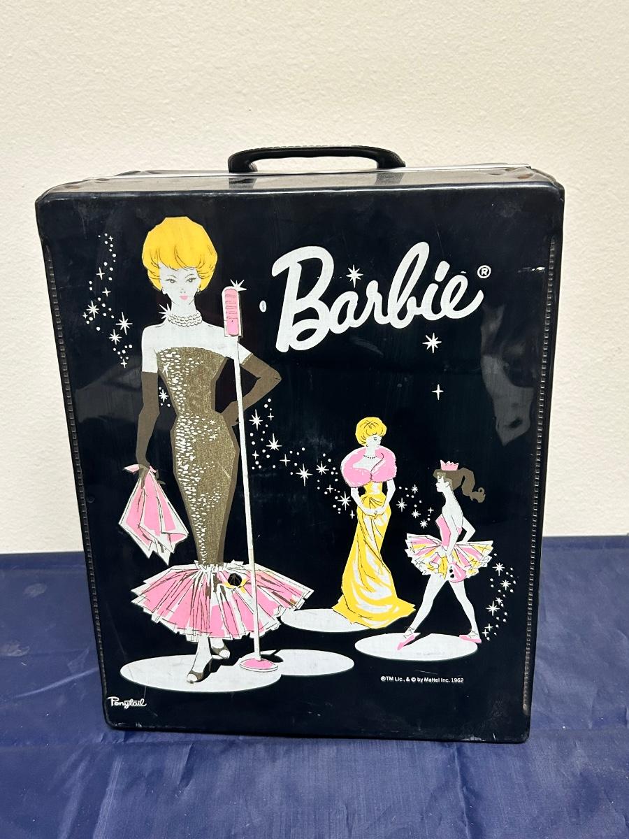 Barbie doll storage cases mattel sale