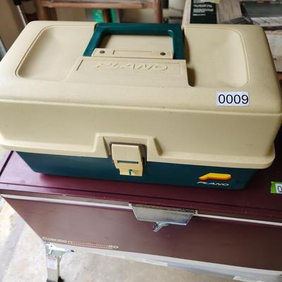 Plano Tackle box and Fishing Rods Reels