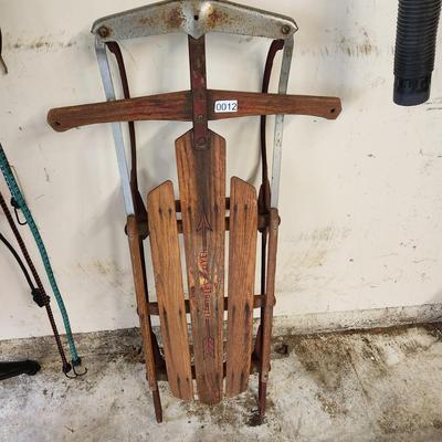 Vintage Flexible Flyer 41J Snow Sled