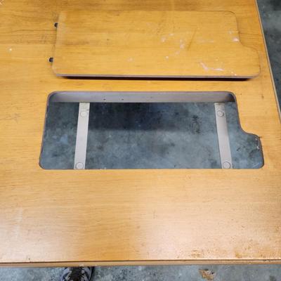 Folding Singer Sewing Machine Table  32x32