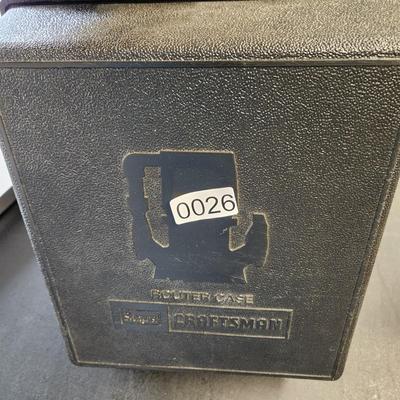 Craftsman 1 1/4HP Router with Bench Table Tested working