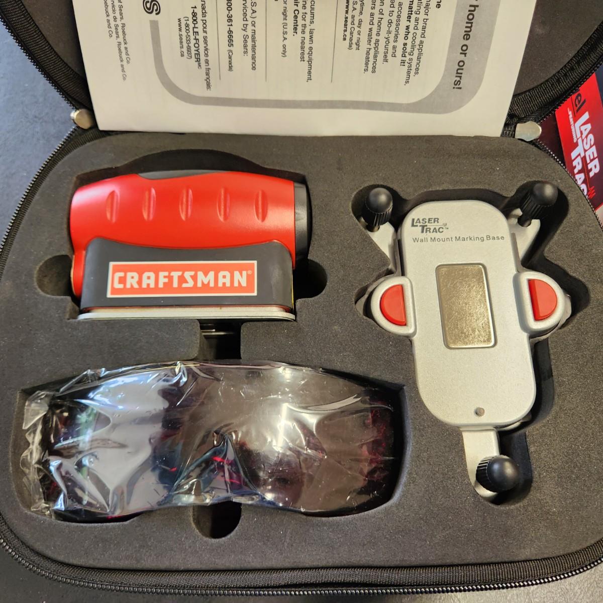 Craftsman Laser Trac 4 in 1 level