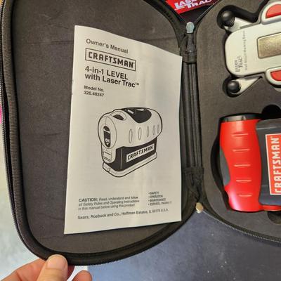 Craftsman Laser Trac 4 in 1 level