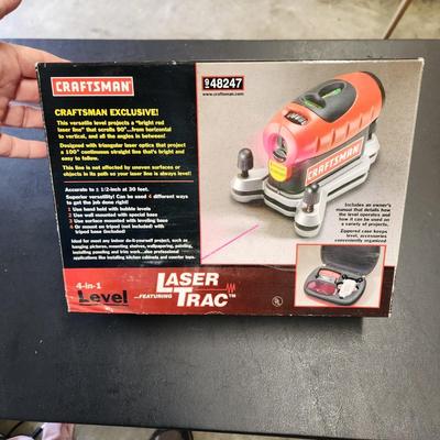 Craftsman Laser Trac 4 in 1 level