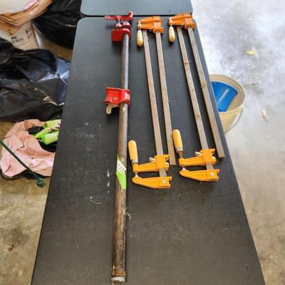 lot of 5 Bar Clamps