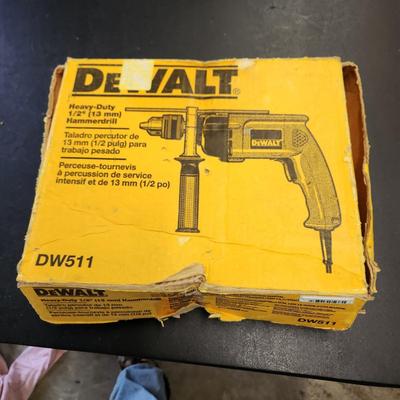 DeWalt Power corded Hammer Drill  511  Tested Working