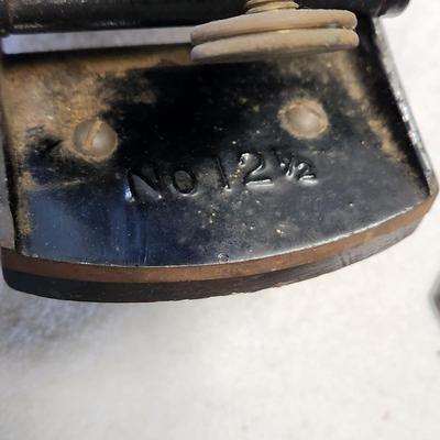 2 Wood Planes Stanley Bailey No. 5   Scrapper No. 12 1/2