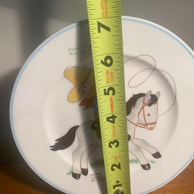 Shelley Fine Bone China Vintage Cowboy Childâ€™s Set Lot 202