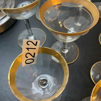 Elegant Stemware Lot Several Fancy Patterns