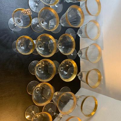 Elegant Stemware Lot Several Fancy Patterns