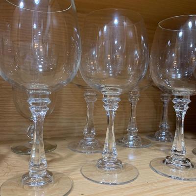 Elegant Stemware Lot Several Fancy Patterns