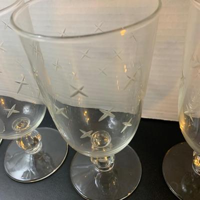 Elegant Stemware Lot Several Fancy Patterns