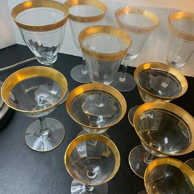 Elegant Stemware Lot Several Fancy Patterns