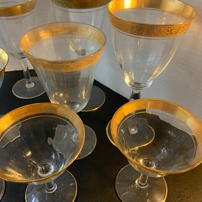 Elegant Stemware Lot Several Fancy Patterns