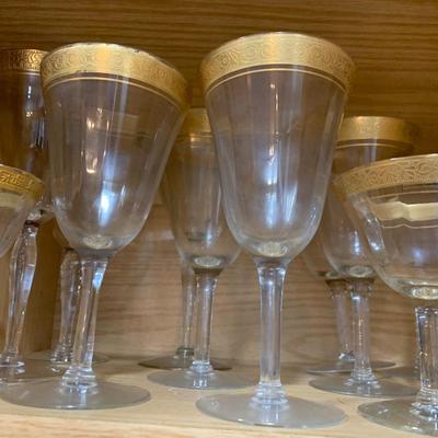 Elegant Stemware Lot Several Fancy Patterns