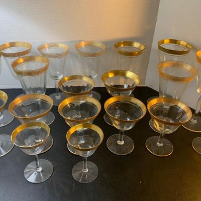 Elegant Stemware Lot Several Fancy Patterns