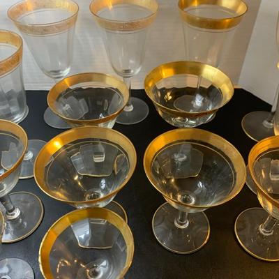 Elegant Stemware Lot Several Fancy Patterns