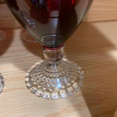 Fancy Vintage Colorful Stemware Goblets - Lot 214