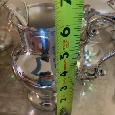 Large Silver Plate Tea Set - Lot 219