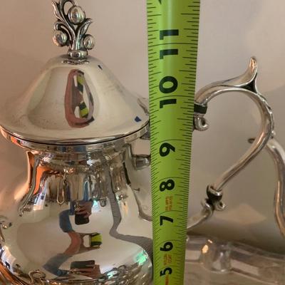 Large Silver Plate Tea Set - Lot 219