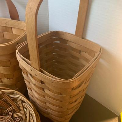 3 Longaberger Baskets, Harris Basket + 2 Bread Baskets - Lot 220
