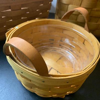 3 Longaberger Baskets, Harris Basket + 2 Bread Baskets - Lot 220