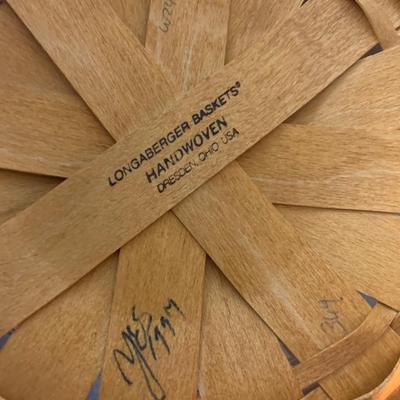 3 Longaberger Baskets, Harris Basket + 2 Bread Baskets - Lot 220