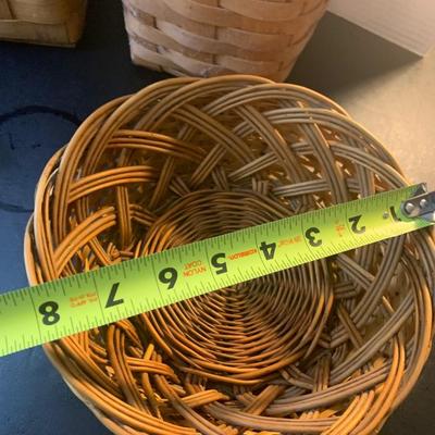 3 Longaberger Baskets, Harris Basket + 2 Bread Baskets - Lot 220