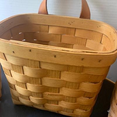 3 Longaberger Baskets, Harris Basket + 2 Bread Baskets - Lot 220