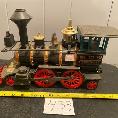 Vintage Steam Engine Beam Decanter