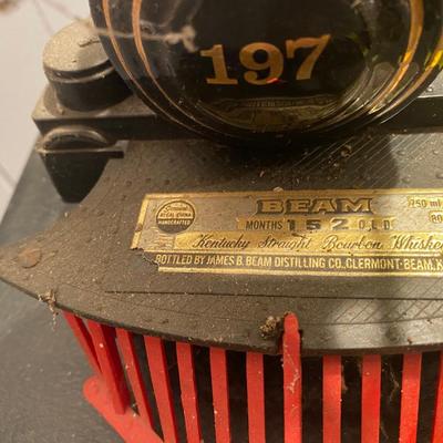 Vintage Steam Engine Beam Decanter
