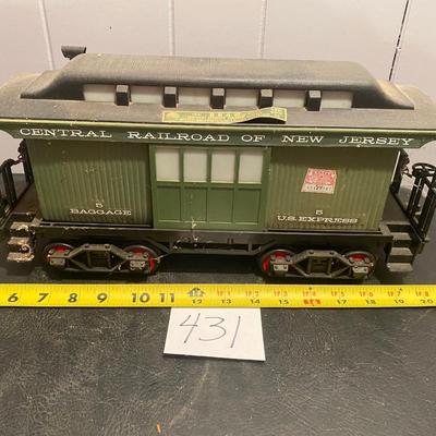 Vintage Rail Car Beam Decanter