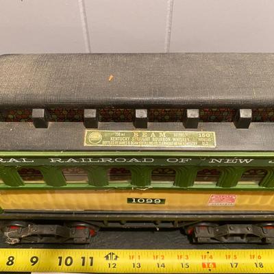Vintage Train Car Beam Decanter