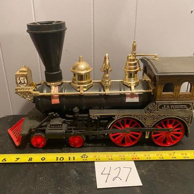 Vintage Steam Engine Beam Decanter