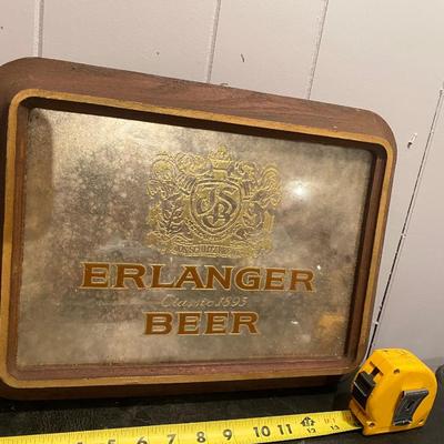 Vintage Enlanger Beer Mirror