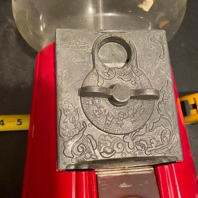 Vintage Carousel Gum Ball Machine