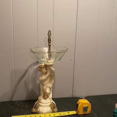 Vintage Cherub Statue