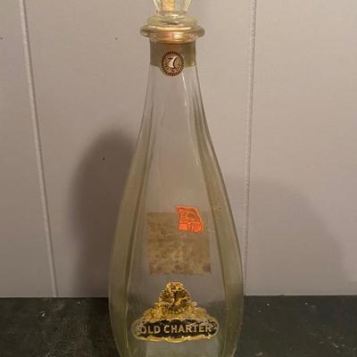 Vintage Old Charter Bottle