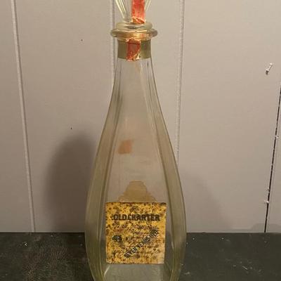 Vintage Old Charter Bottle