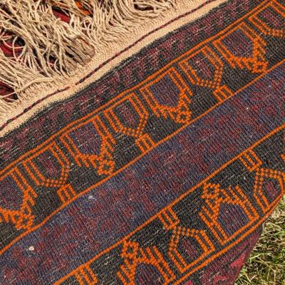 New Beautiful Moroccan (?) Wool Handmade Rug