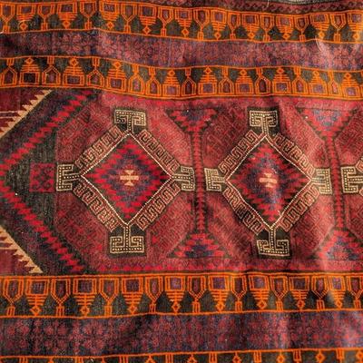 New Beautiful Moroccan (?) Wool Handmade Rug