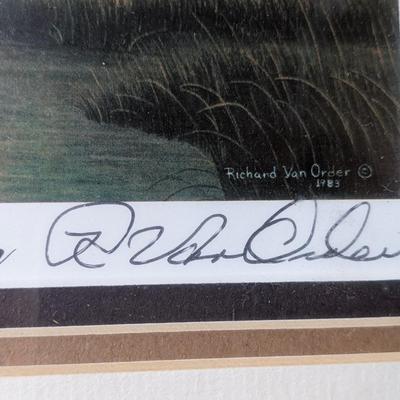Signed Richard Van Order "Manitowash Stopover"