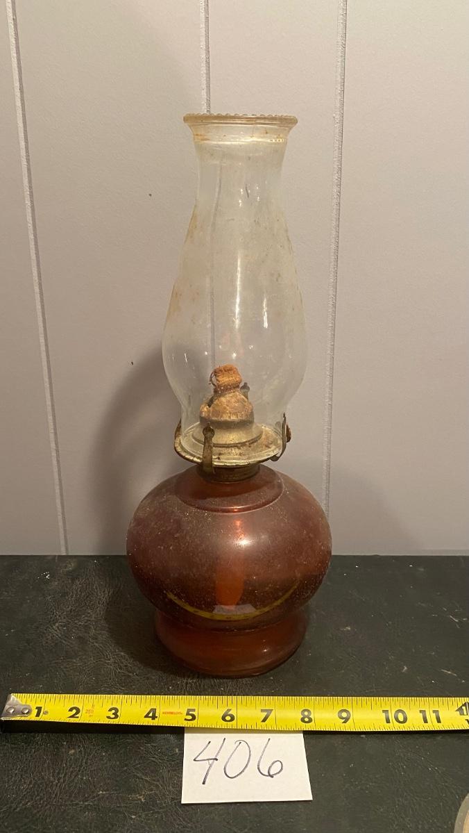 Vintage Oil Lamp